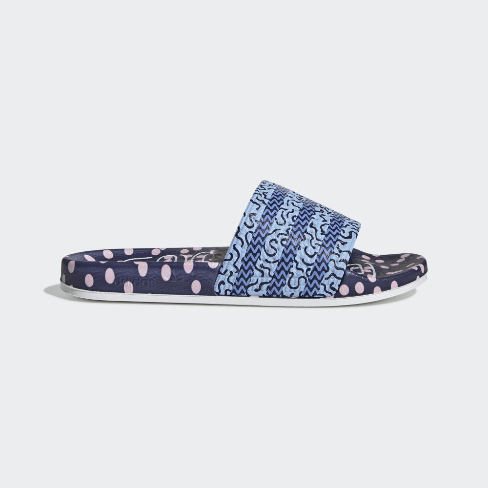 Adidas Women's Adilette Slides Navy/Blue Ireland EE5055